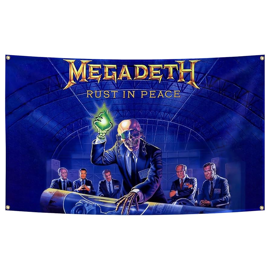 Megadeth - Rust in Peace Banner